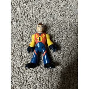 Fisher price imaginext sky racer pilot #1 action figure 2.75 Inches